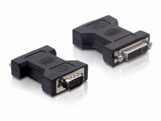 Adapter DELOCK, VGA (M) na DVI (Ž)
