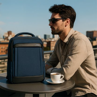 Ruksak za laptop OCTIO Venture, 15.6", plavi