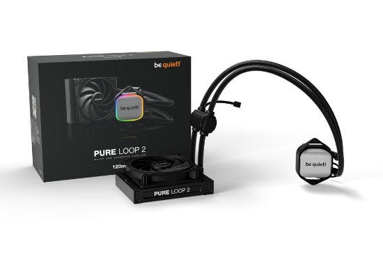 Vodeno hlađenje BE QUIET Pure Loop 2 120mm, RGB, CPU hlađenje, za Intel i AMD