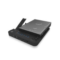 Docking station ICY BOX IB-2913MCL-C31, USB-C, 2.5"/3.5" HDD, M.2 SATA, M.2 NVMe