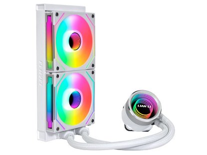 Vodeno hlađenje LIAN LI GALAHAD II 240 Trinity SL-INF AiO, ARGB, CPU hlađenje, za Intel i AMD, bijelo