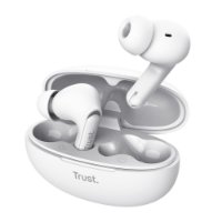 Slušalice TRUST Yavi Earbuds, in-ear, ENC, bežične, bijele