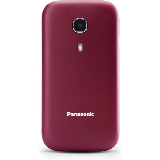 Klasični mobitel PANASONIC KX-TU400EXR, flip, preklopni, crveni