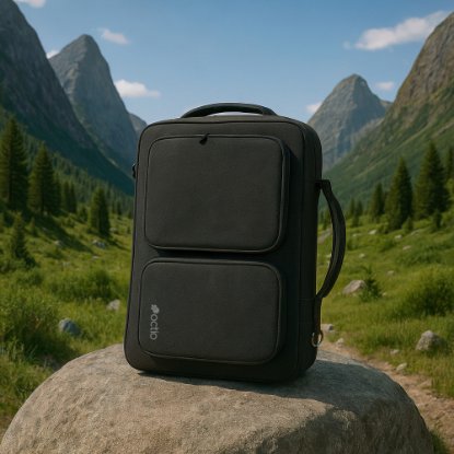 Torba za laptop OCTIO Elevate, 15.6", crna