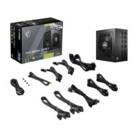 Napajanje 850W, MSI MAG A850GL PCIE5 II, ATX v3.1, 120mm vent, modularno, 80+ Gold