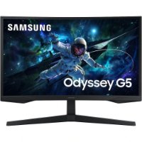 Monitor 27" SAMSUNG LS27CG552EUXEN, QHD, VA, 165Hz, 1ms, 330cd/m2, FreeSync, zakrivljeni, crni