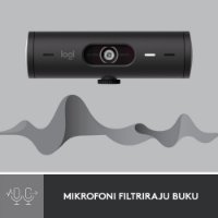 Web kamera LOGITECH Brio 500, crna