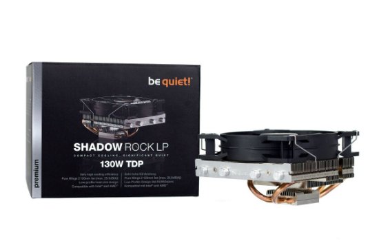 Cooler BE QUIET Shadow Rock LP, za Intel i AMD, crni