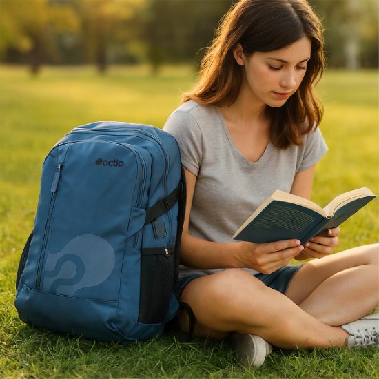 Ruksak za laptop OCTIO Link, 15.6", plavi