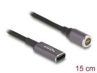 Kabel DELOCK USB-C (Ž) na 8-pin magnetski, za punjenje laptopa