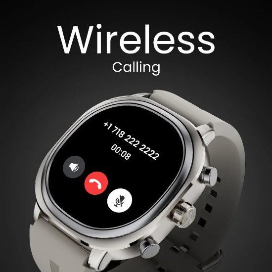 Pametni sat HIFUTURE AIX Lite, pametne obavijesti, srebrni