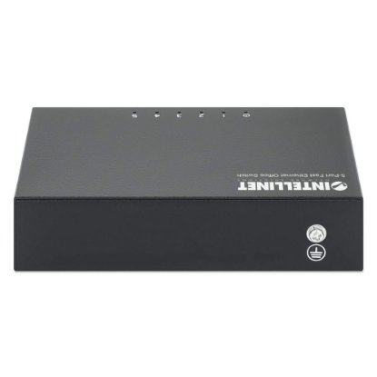 Switch INTELLINET 523301, 10/100 Mbps, 5-port, metalno kućište, kabel Cat5e 0,5m