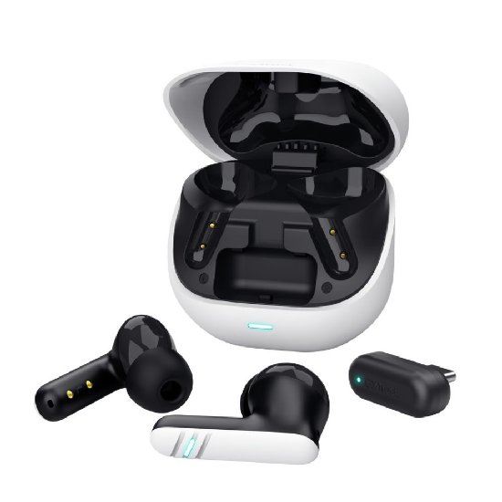 Slušalice TRUST GXT 409 Oxxie, in-ear, bežične, crno-bijele