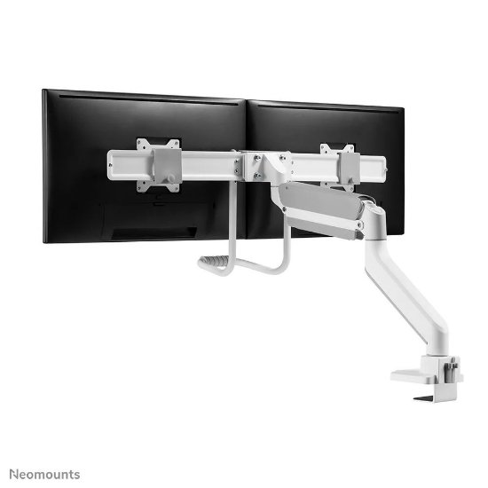 Stalak za monitor NEOMOUNTS DS75-450WH2, stolni, do 32", za 2 monitora, bijeli