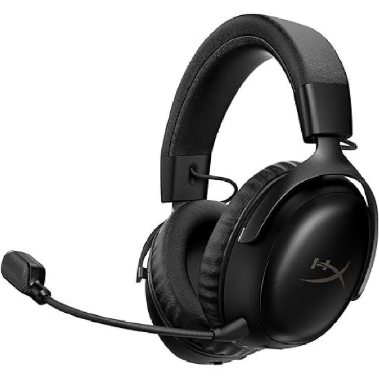 Slušalice HyperX Cloud III S Wireless, DTS, bežične, crne