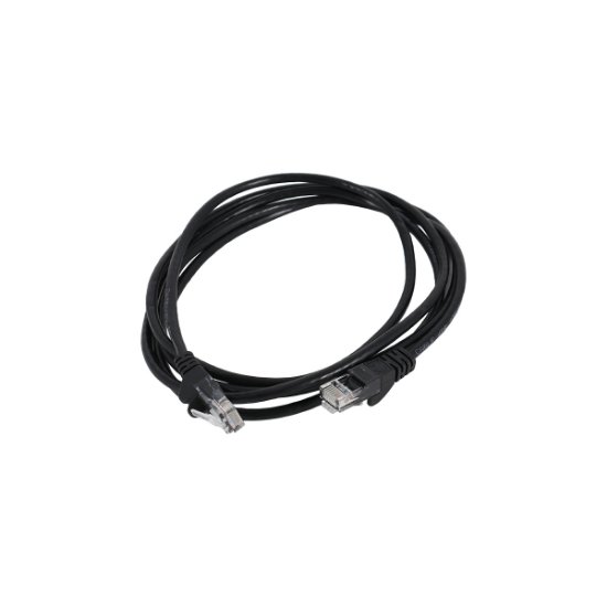 Kabel OCTIO, patch CAT6, U/UTP, crni, 2m