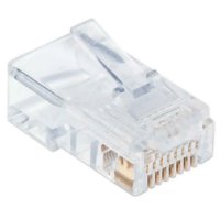 UTP konektor INTELLINET CAT5e, RJ45, modularni Pro Line, trostruki zupčasti terminal - 100 komada