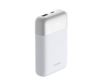 Mobilni USB punjač D-LINK PowerBank DPP-101, 10000 mAh, 1x USB-C, 1x USB-A, bijeli