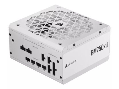 Napajanje 750W CORSAIR RM750X Shift, ATX v3.1, 140mm vent., 80+ Gold, modularno, bijelo
