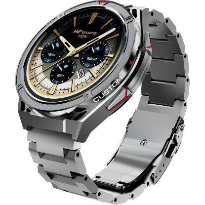 Pametni sat HIFUTURE Active, pametne obavijesti, titanium