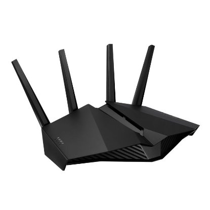 Router ASUS RT-AX82U V2, 802.11ax/a/b/g/n/ax, Dual Band, 4 externe antene, 4x LAN 10/100/1000 + 1 WAN 10/100/1000, bežični