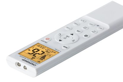 Univerzalni daljinski upravljač za klima uređaje CHUNGHOP K-2098E, LED svijetlo, bijeli