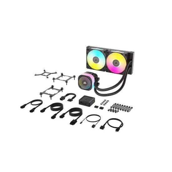 Vodeno hlađenje CORSAIR iCUE LINK TITAN RX RGB 240, za Intel i AMD