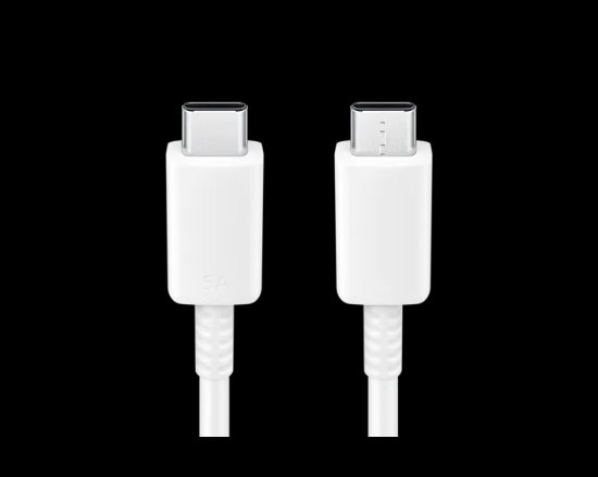 Kabel SAMSUNG, USB-C (M) na USB-C (M) 5A, 1m, bijeli
