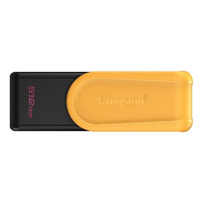 Memorija USB 3.2 FLASH DRIVE, 512GB, KINGSTON DataTraveler Exodia S DTXS/512GB, crno/žuta