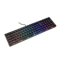 Tipkovnica WHITE SHARK GK-001214 Gladius , RGB, membranska, UK/HR layout, USB, crna