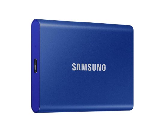 SSD vanjski 1TB SAMSUNG T7, MU-PC1T0H/WW, 1050 MB/s, USB-C, V-Nand, plavi