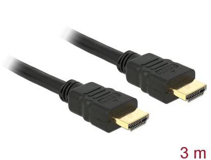 Kabel DELOCK, HDMI (M) na HDMI (M), 3m