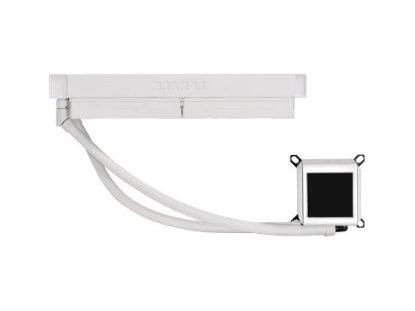 Vodeno hlađenje LIAN LI GALAHAD II LCD 280, ARGB, LCD ekran, CPU hlađenje, za Intel i AMD, bijelo