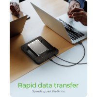 Docking station ICY BOX IB-2915MSCL-C31, USB-A, 2.5"/3.5" HDD, M.2 SATA, M.2 NVMe