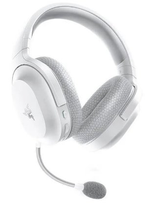 Slušalice RAZER Barracuda X Wireless (2022), bežične, Bluetooth, WiFi, Mercury White