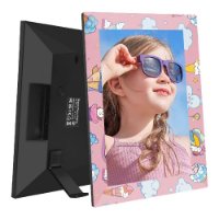 Digitalni okvir za fotografije YIO18A -10.1P, 10.1" ekran, WiFi, rozi sa ljetnim motivom