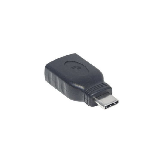 Adapter OCTIO, USB-C (M) na USB-A 3.1 (Ž), crni