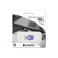Memorija USB 3.2 FLASH DRIVE, 128GB, KINGSTON DataTraveler Micro Duo DTDUO3CG3/128GB, ljubičasti