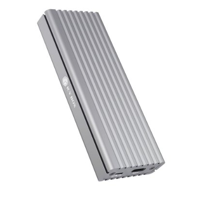 Eksterno kućište ICY BOX IB-1817Ma-C31, M.2 NVMe SSD, USB-C, srebrno