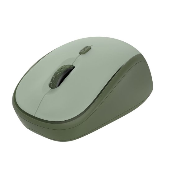 Miš TRUST Yvi+ Silent Wireless Mouse Eco, optički, bežični, 1600dpi, zeleni