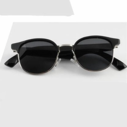 Pametne sunčane naočale X04, Polaroid leće, Bluetooth, crno-srebrne