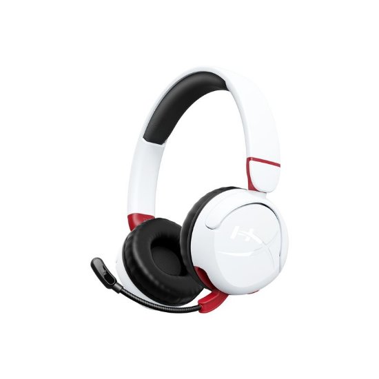 Slušalice HyperX Mini Kids Wireless, bežične, BT, 3.5mm, bijele
