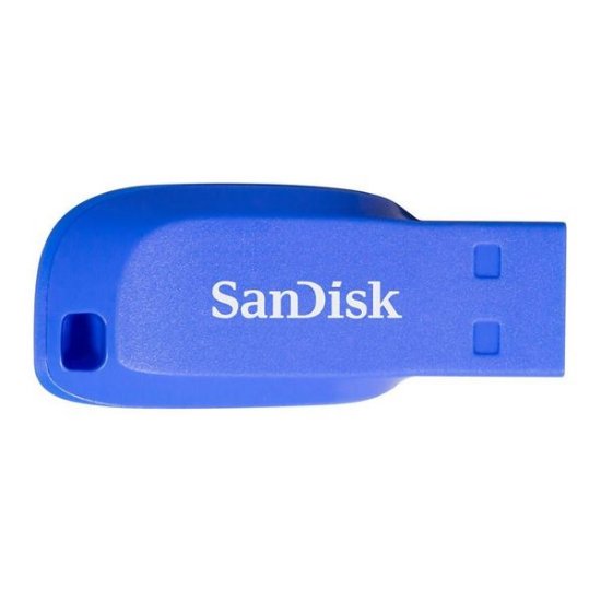 Memorija USB FLASH DRIVE, 16 GB, SANDISK Cruzer Blade, SDCZ50C-016G-B35BE, plavi