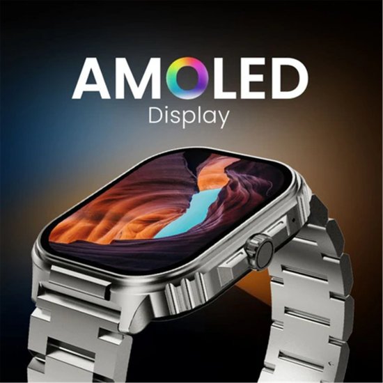 Pametni sat HIFUTURE Ultra3 Pro, pametne obavijesti, srebrni