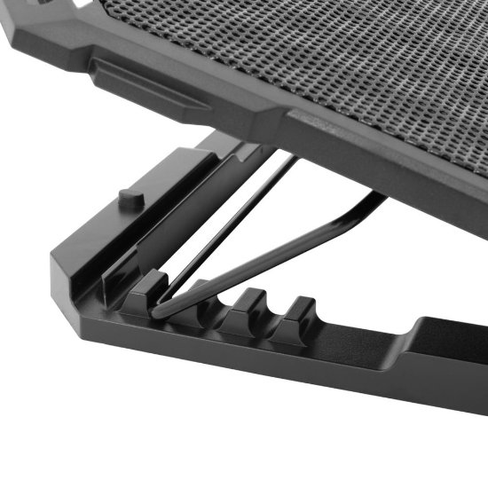 Hlađenje za laptop WHITE SHARK GCP-20 Ice Ghost, do 17.3", crno