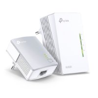 Powerline adapter TP-LINK TL-WPA4220KIT, mreža putem postojećih električnih instalacija, 300Mb WiFi access point, 2xLAN