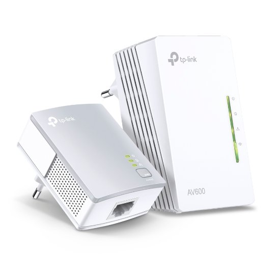 Powerline adapter TP-LINK TL-WPA4220KIT, mreža putem postojećih električnih instalacija, 300Mb WiFi access point, 2xLAN
