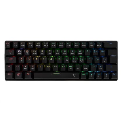 Tipkovnica WHITE SHARK GK-003112 Kaiken, RGB, crveni switch, mehanička, UK/HR, bežična, crna
