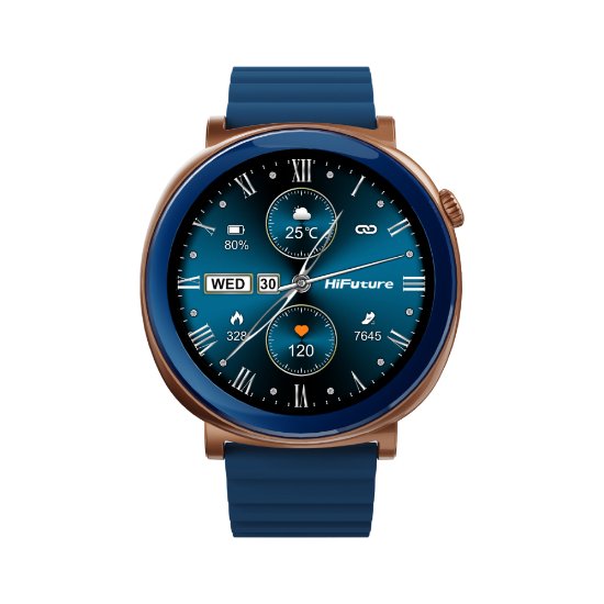 Pametni sat HIFUTURE Aurora, pametne obavijesti, plavi
