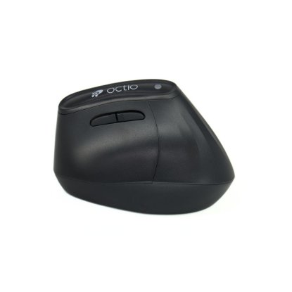 Miš OCTIO Ergo V100W, optički, bežični, BT,4000dpi, crni